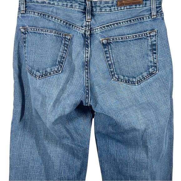 Vintage Ralph Lauren Polo RL Classic Fit Straight Leg Jeans Size 6 90s Y2K Denim - Picture 8 of 12